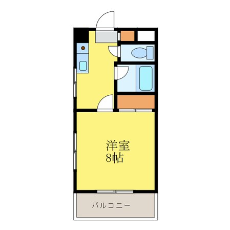 佐古駅 徒歩10分 1階の物件間取画像